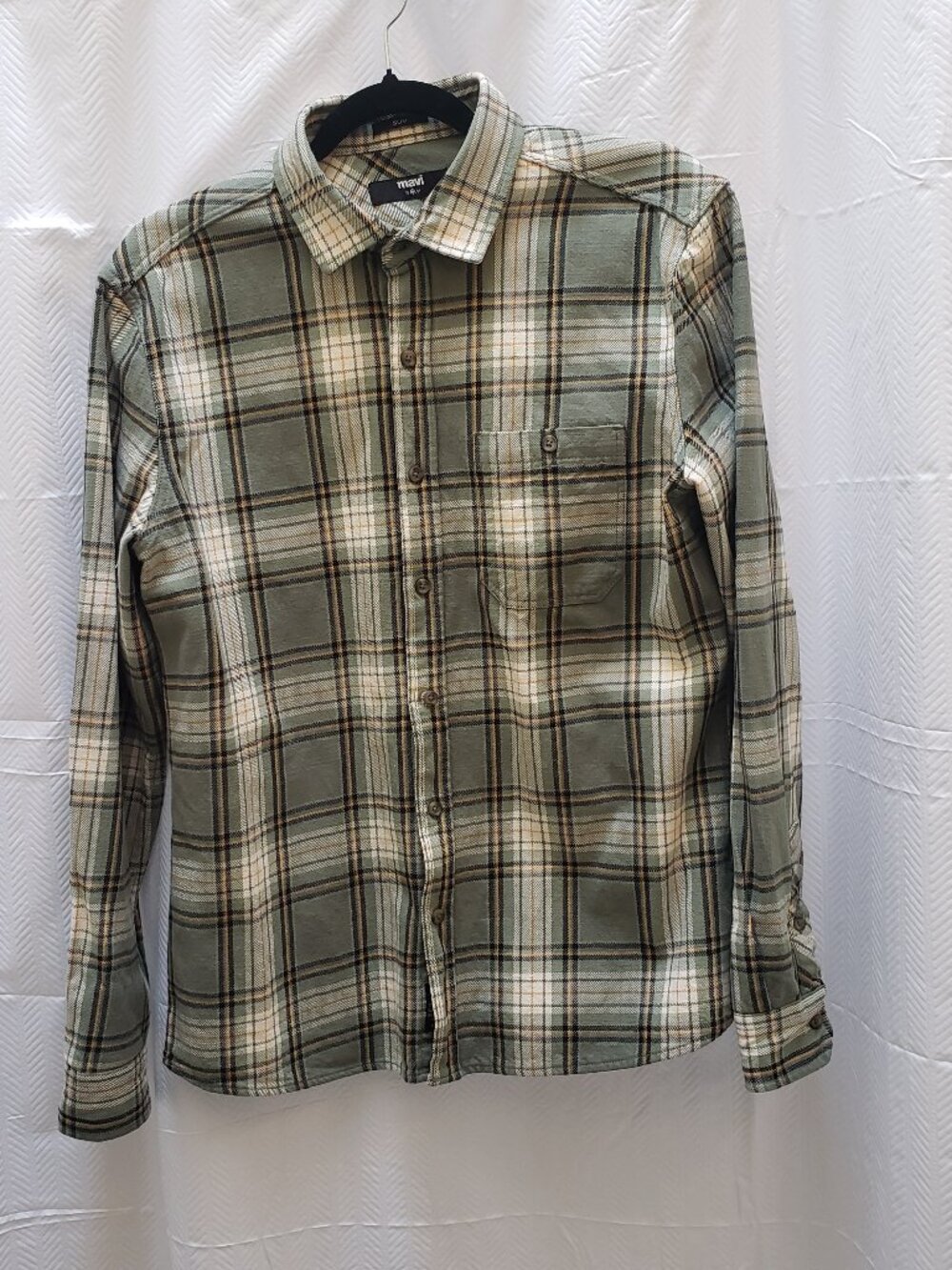 Mavi Plaid Slim Button up shirt